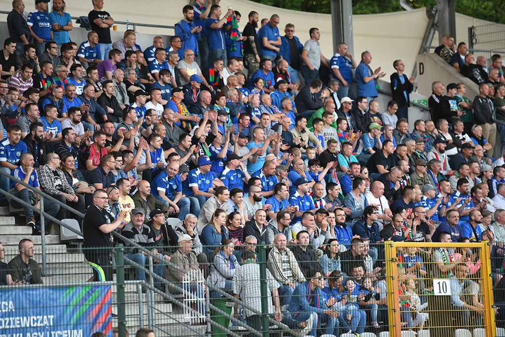 Dwa gole Marquitosa i Miedź jest o mały kroczek od ekstraklasy