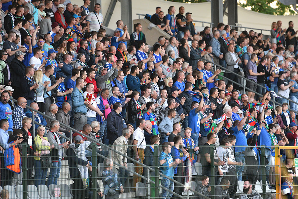 Dwa gole Marquitosa i Miedź jest o mały kroczek od ekstraklasy