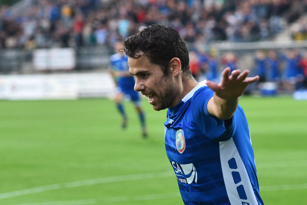 Dwa gole Marquitosa i Miedź jest o mały kroczek od ekstraklasy