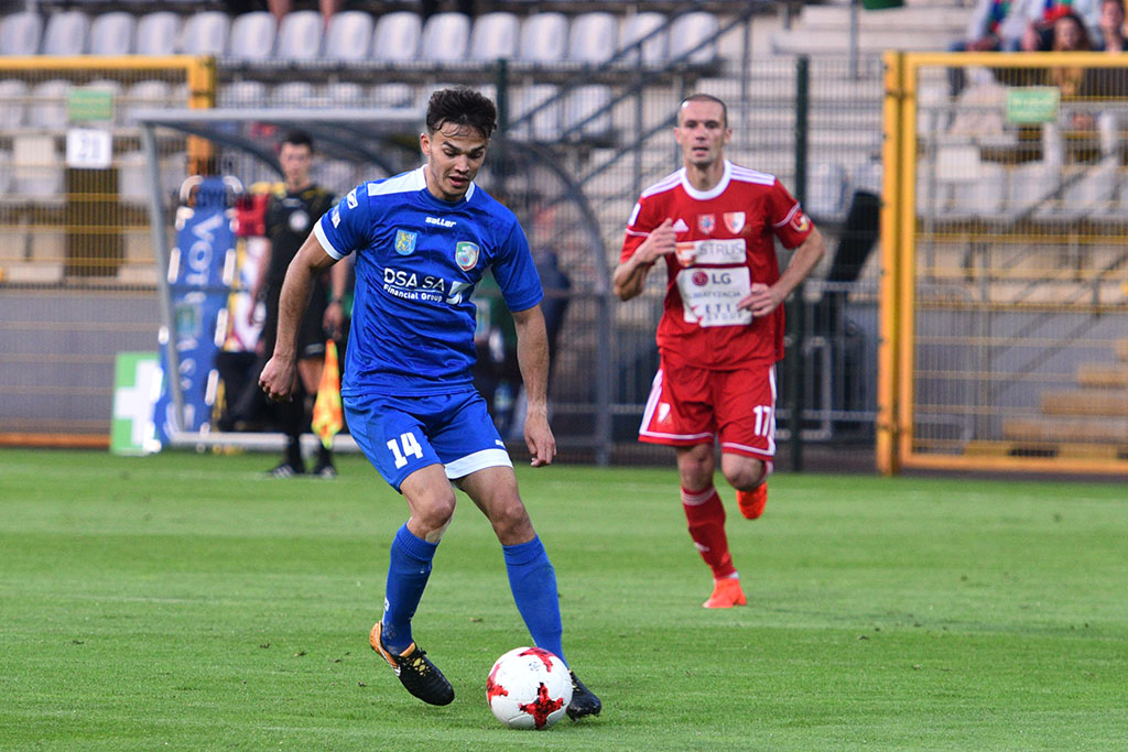 Dwa gole Marquitosa i Miedź jest o mały kroczek od ekstraklasy