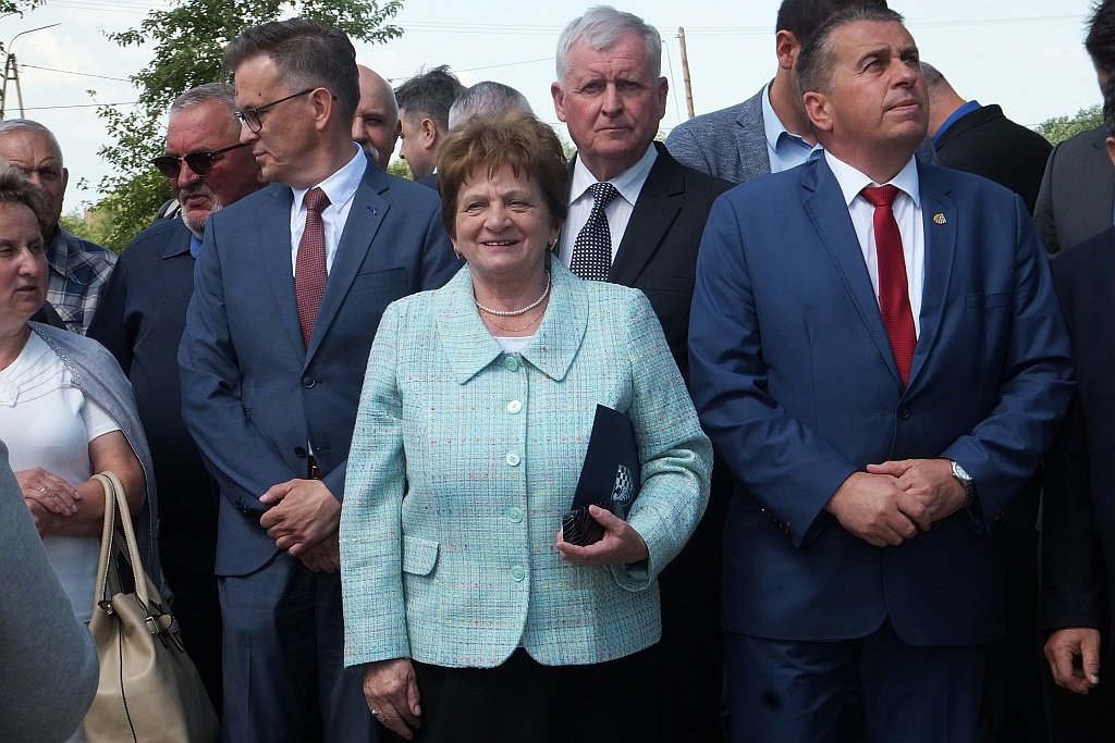 Odsłonięcie rzeźby św. Jana Nepomucena w Pątnówku