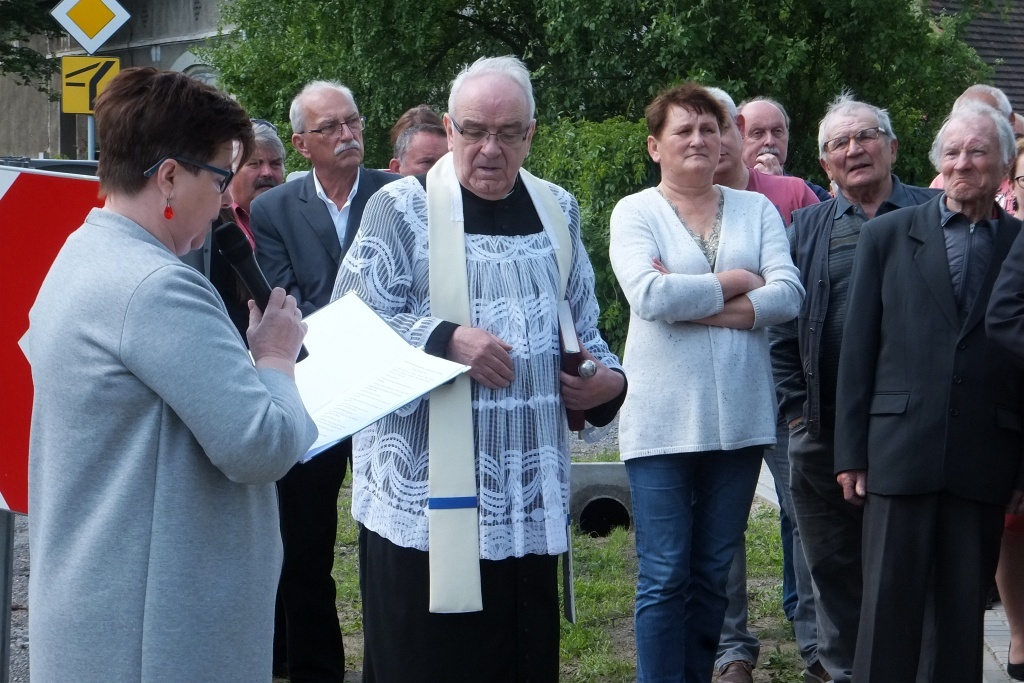 Odsłonięcie rzeźby św. Jana Nepomucena w Pątnówku