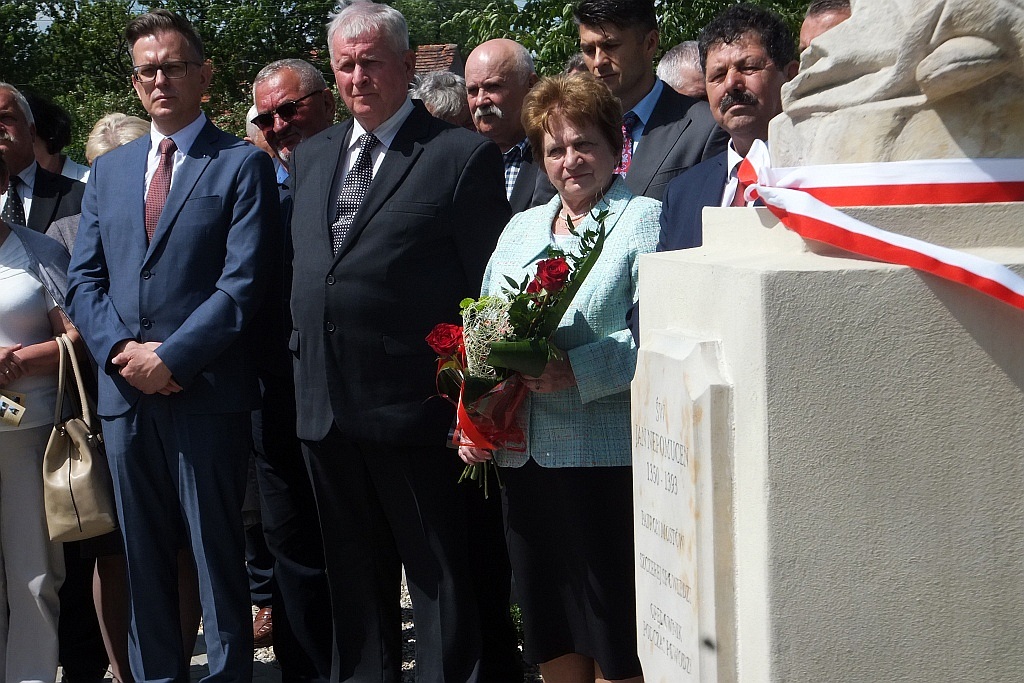 Odsłonięcie rzeźby św. Jana Nepomucena w Pątnówku