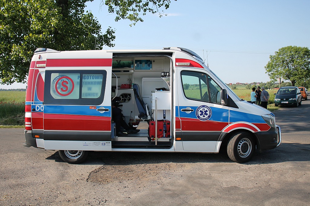 Dwie osoby ranne w wypadku na drodze Koskowice - Kłębanowice