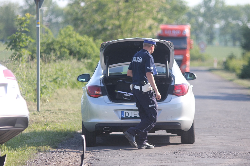 Dwie osoby ranne w wypadku na drodze Koskowice - Kłębanowice