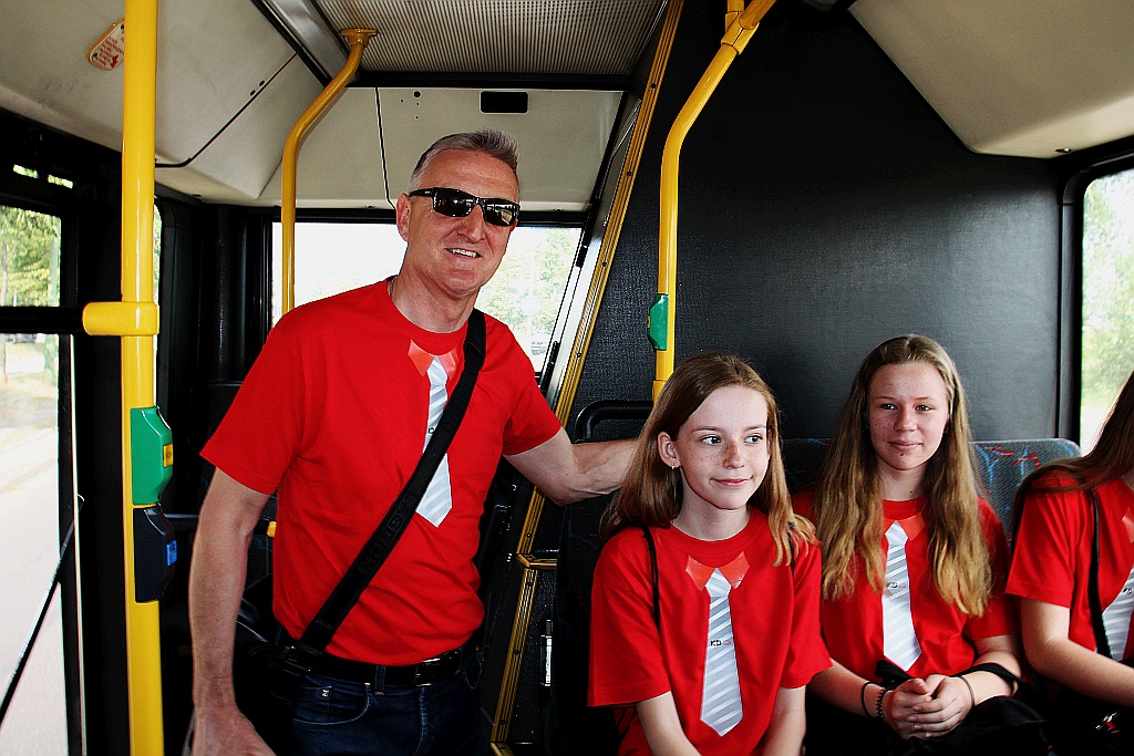 Promocja koncertu Legnica Cantat w legnickich autobusach MPK