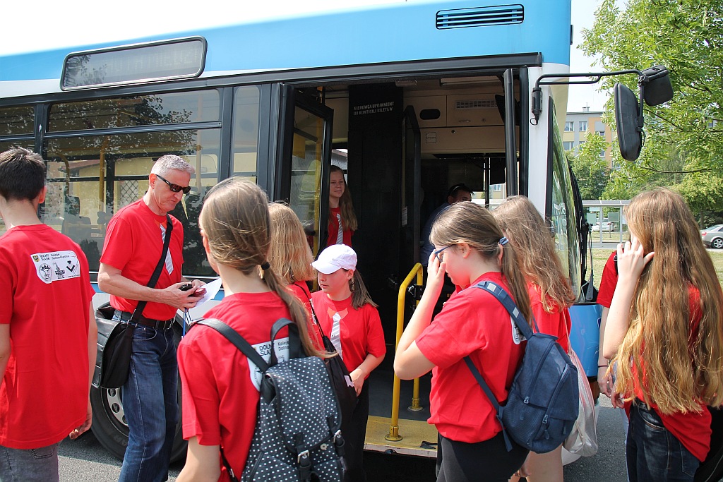 Promocja koncertu Legnica Cantat w legnickich autobusach MPK