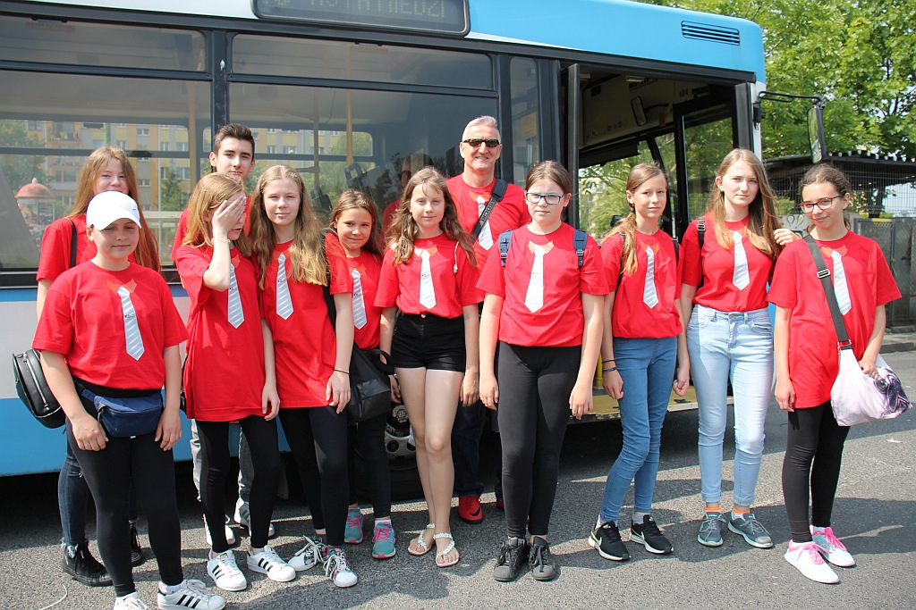 Promocja koncertu Legnica Cantat w legnickich autobusach MPK
