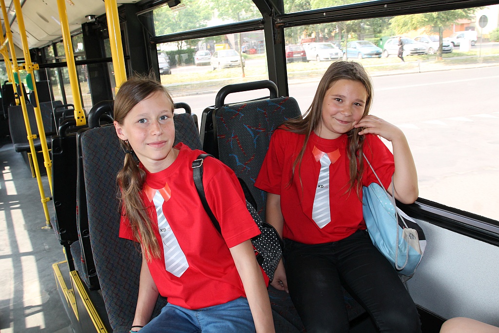 Promocja koncertu Legnica Cantat w legnickich autobusach MPK