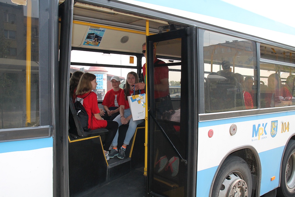 Promocja koncertu Legnica Cantat w legnickich autobusach MPK