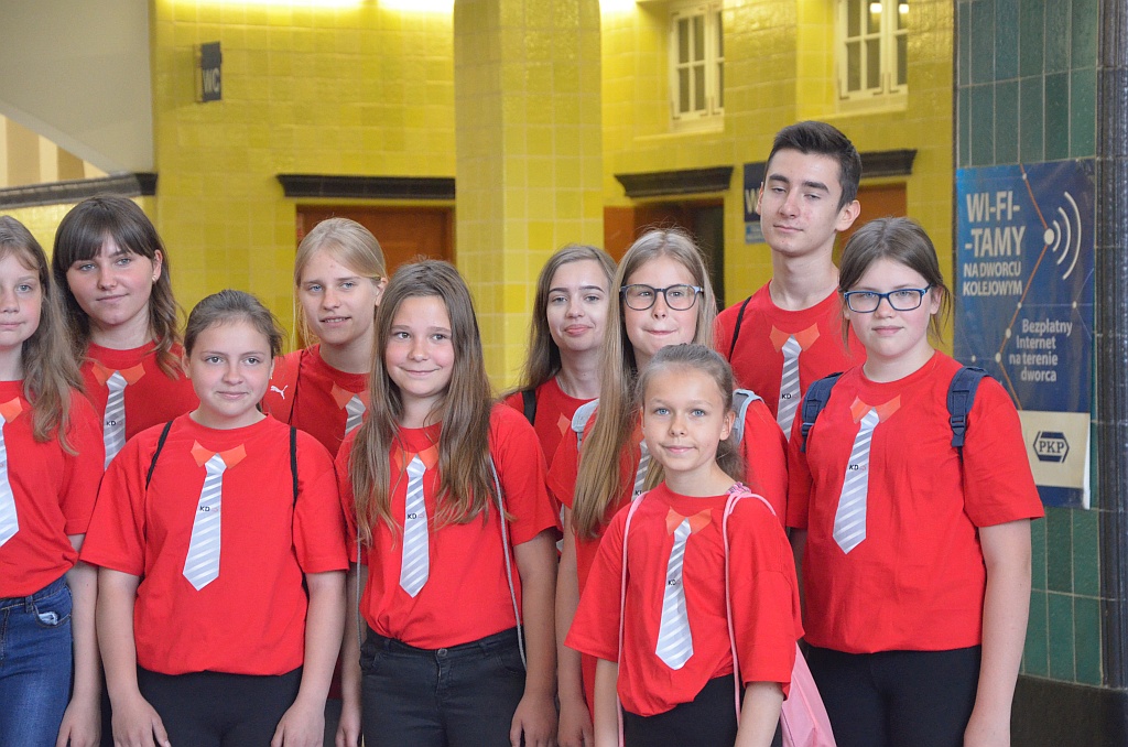 Promocja koncertu Legnica Cantat w pociągu Kolei Dolnośląskich