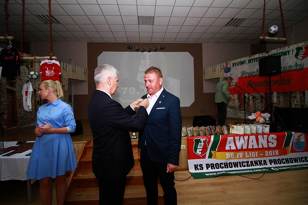 Prochowiczance stuknęło 70 lat! Zasłużony klub świętował na gali