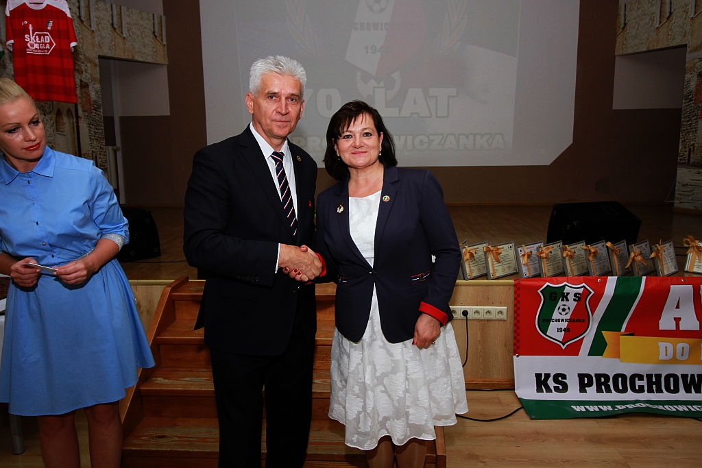 Prochowiczance stuknęło 70 lat! Zasłużony klub świętował na gali
