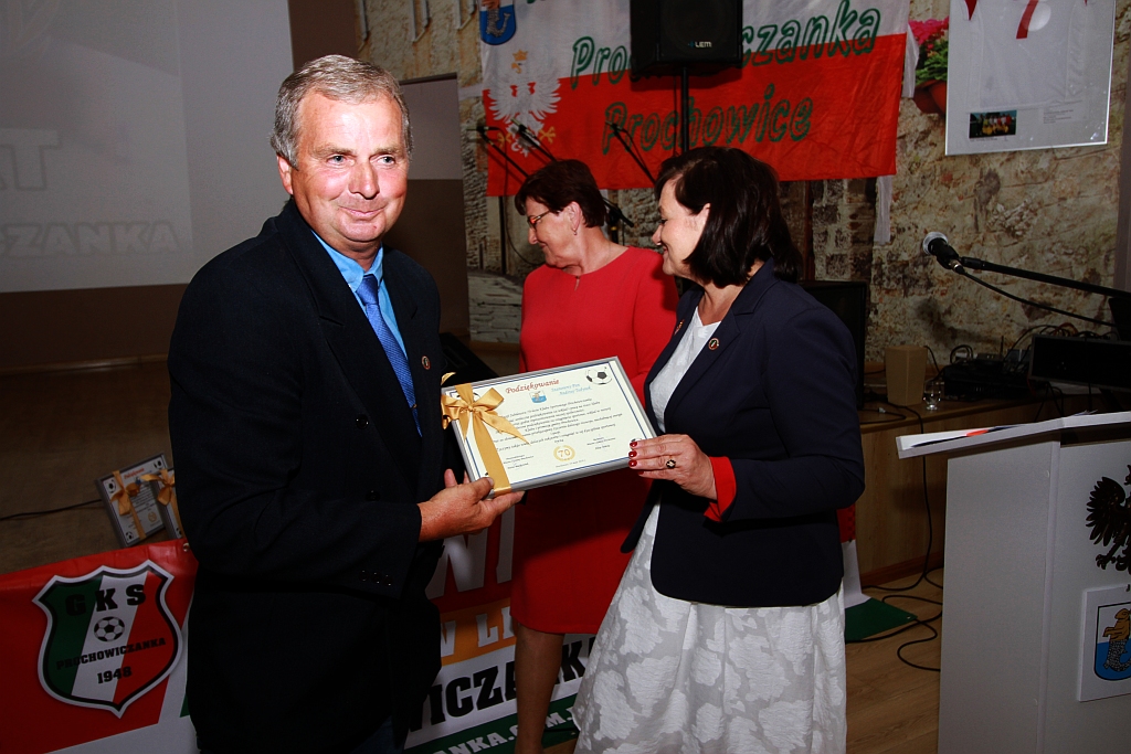 Prochowiczance stuknęło 70 lat! Zasłużony klub świętował na gali