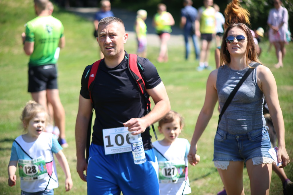 Rodzinny eko bieg z klubem „Agatka” w Lasku Złotoryjskim