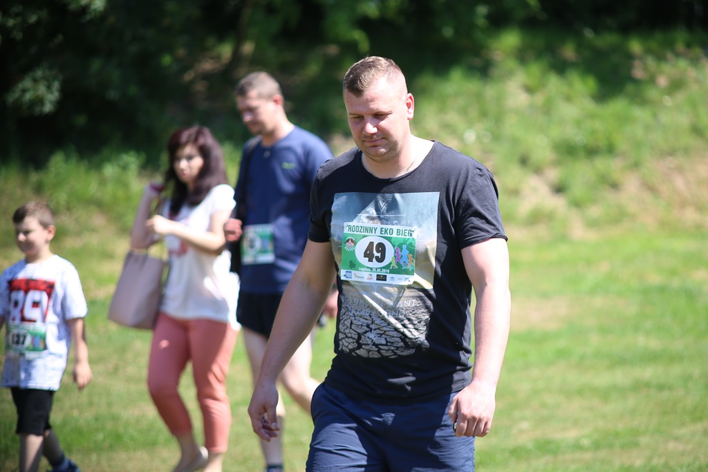 Rodzinny eko bieg z klubem „Agatka” w Lasku Złotoryjskim