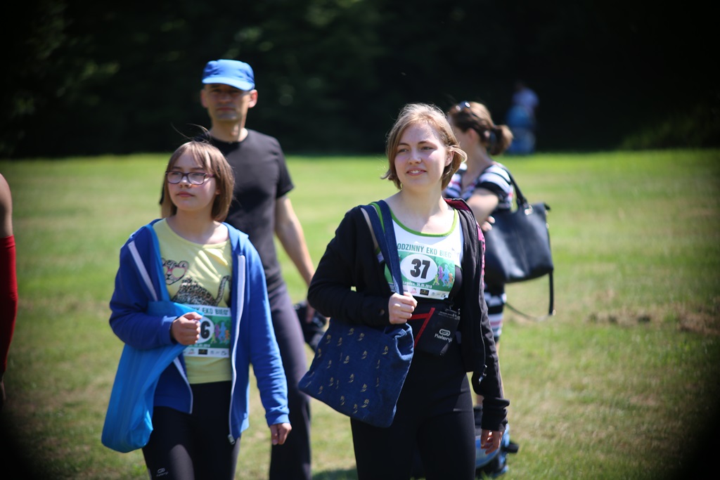 Rodzinny eko bieg z klubem „Agatka” w Lasku Złotoryjskim