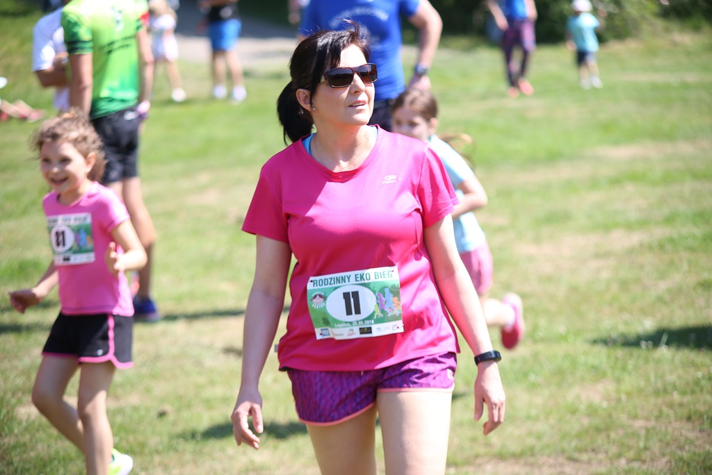 Rodzinny eko bieg z klubem „Agatka” w Lasku Złotoryjskim