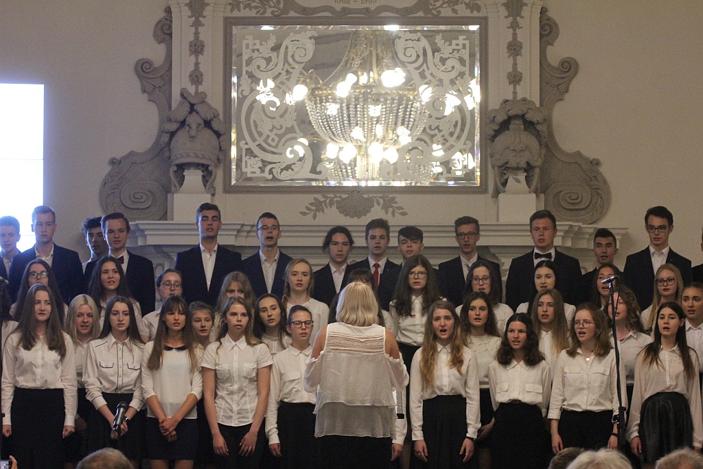 Pierwsza część koncertu konkursowego Legnica Cantat 49