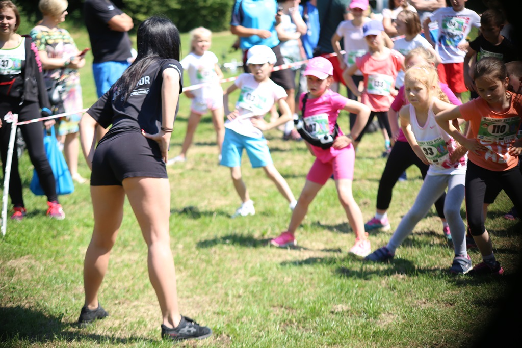 Rodzinny eko bieg z klubem „Agatka” w Lasku Złotoryjskim