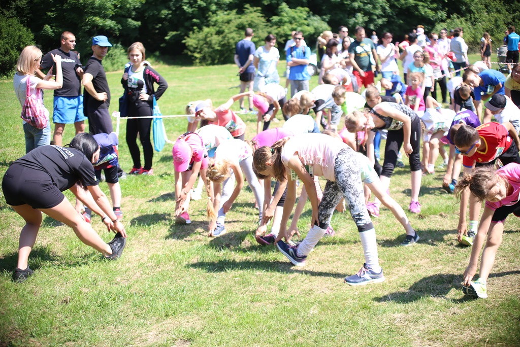Rodzinny eko bieg z klubem „Agatka” w Lasku Złotoryjskim