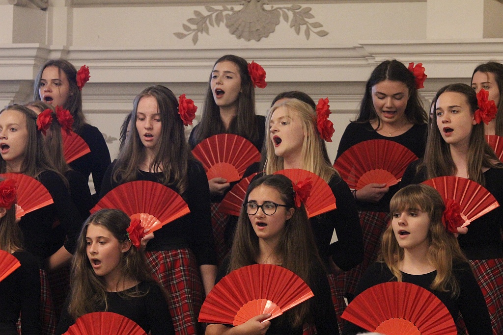 Pierwsza część koncertu konkursowego Legnica Cantat 49