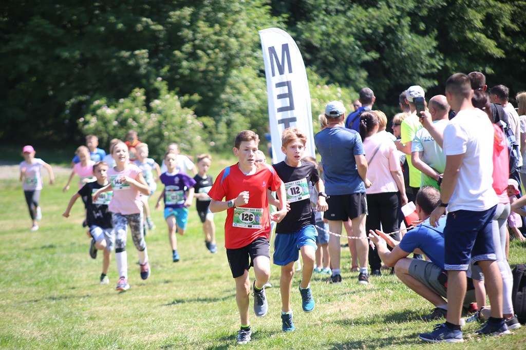 Rodzinny eko bieg z klubem „Agatka” w Lasku Złotoryjskim