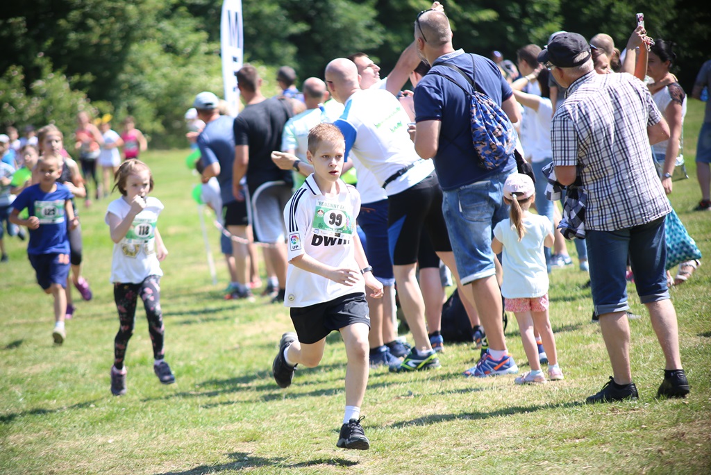 Rodzinny eko bieg z klubem „Agatka” w Lasku Złotoryjskim