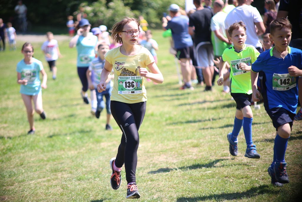 Rodzinny eko bieg z klubem „Agatka” w Lasku Złotoryjskim
