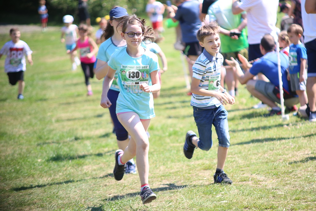 Rodzinny eko bieg z klubem „Agatka” w Lasku Złotoryjskim