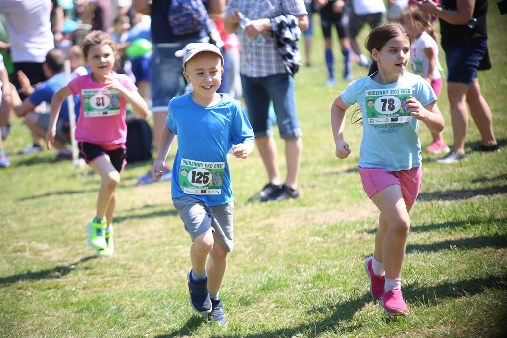 Rodzinny eko bieg z klubem „Agatka” w Lasku Złotoryjskim
