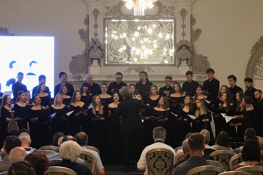 Pierwsza część koncertu konkursowego Legnica Cantat 49
