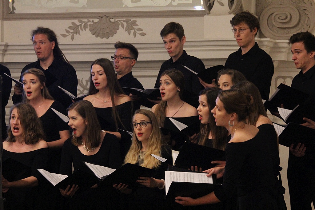 Pierwsza część koncertu konkursowego Legnica Cantat 49