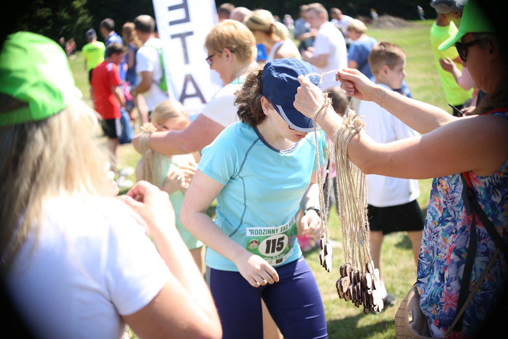 Rodzinny eko bieg z klubem „Agatka” w Lasku Złotoryjskim