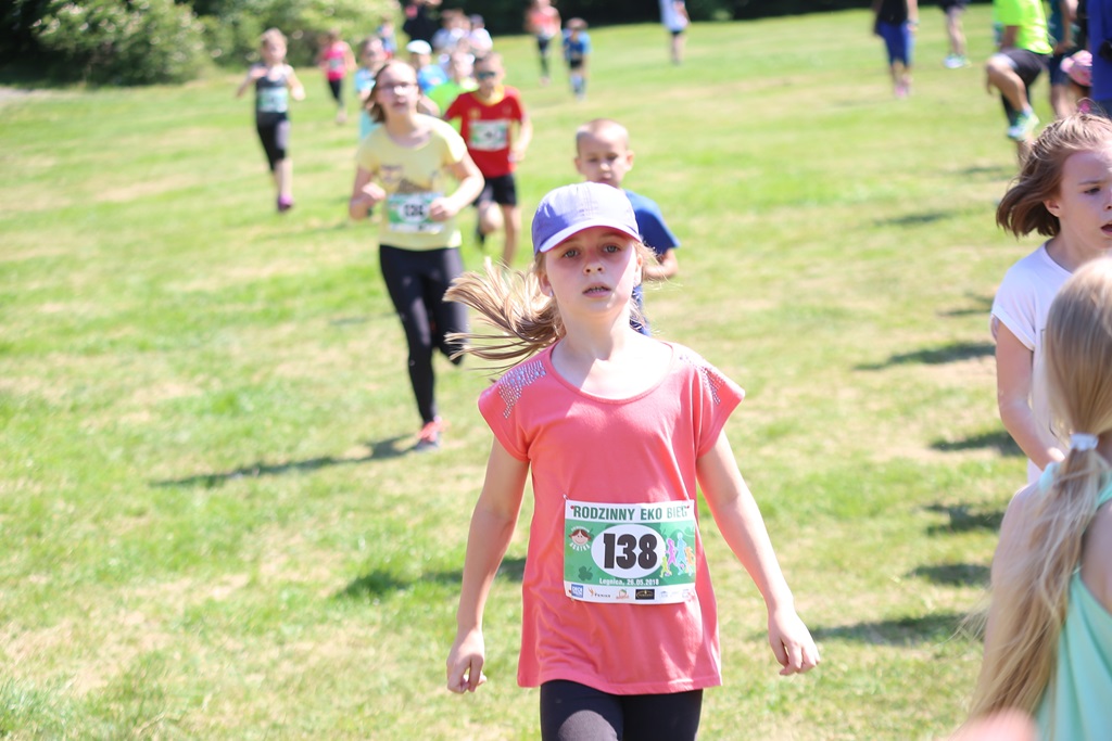Rodzinny eko bieg z klubem „Agatka” w Lasku Złotoryjskim