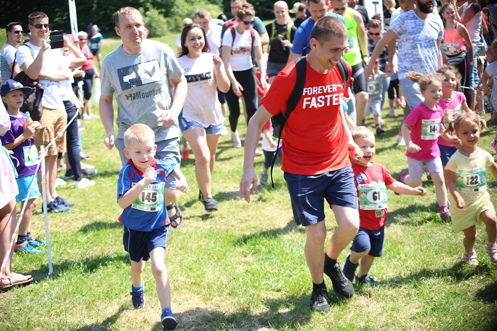 Rodzinny eko bieg z klubem „Agatka” w Lasku Złotoryjskim