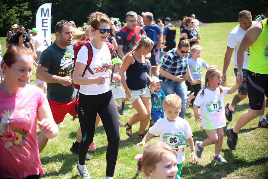 Rodzinny eko bieg z klubem „Agatka” w Lasku Złotoryjskim