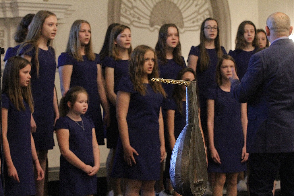 Pierwsza część koncertu konkursowego Legnica Cantat 49