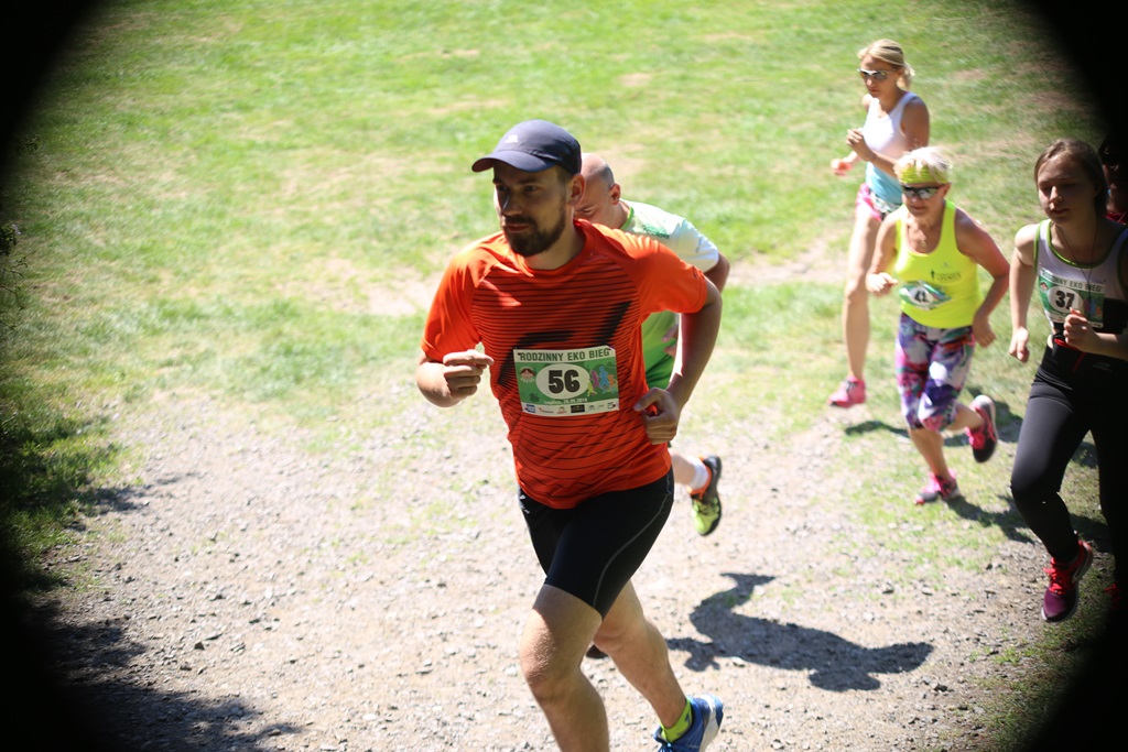 Rodzinny eko bieg z klubem „Agatka” w Lasku Złotoryjskim