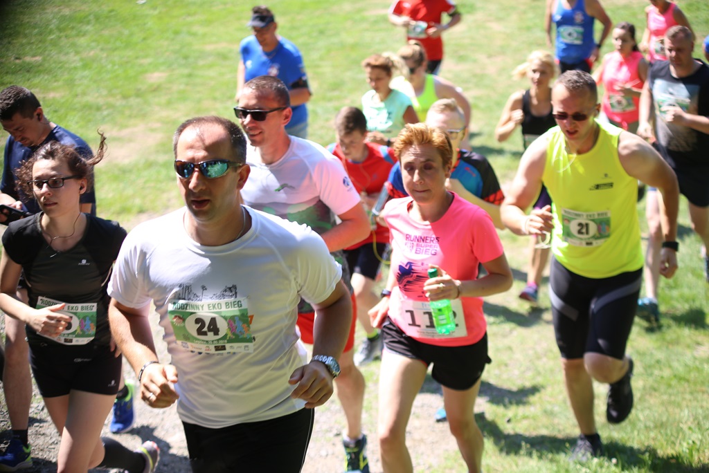 Rodzinny eko bieg z klubem „Agatka” w Lasku Złotoryjskim