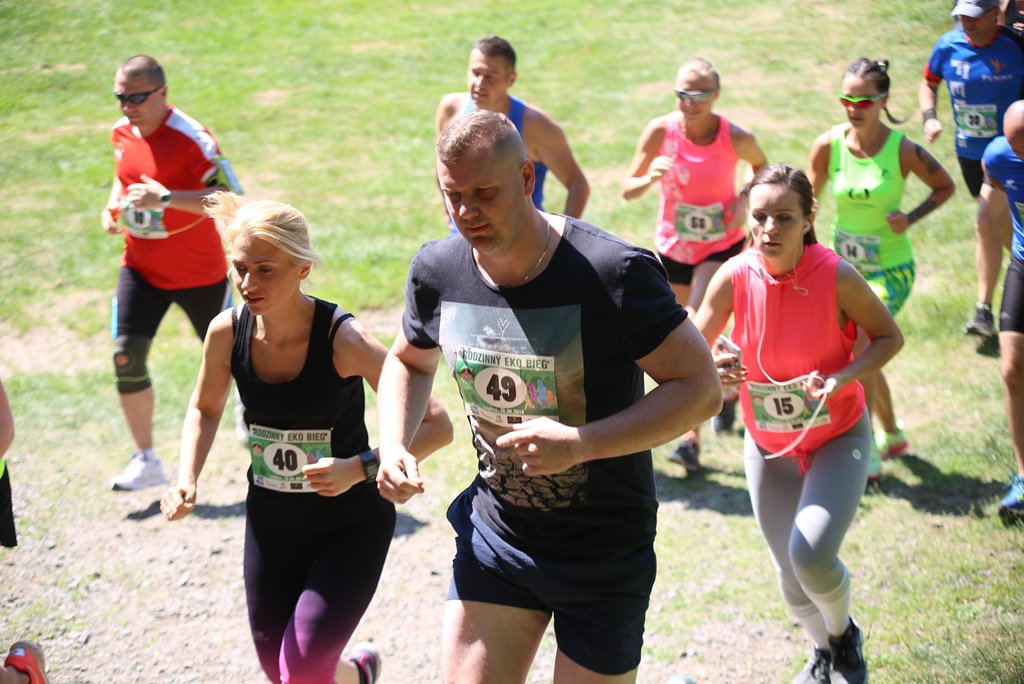 Rodzinny eko bieg z klubem „Agatka” w Lasku Złotoryjskim