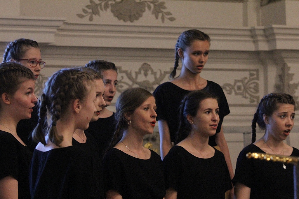 Pierwsza część koncertu konkursowego Legnica Cantat 49