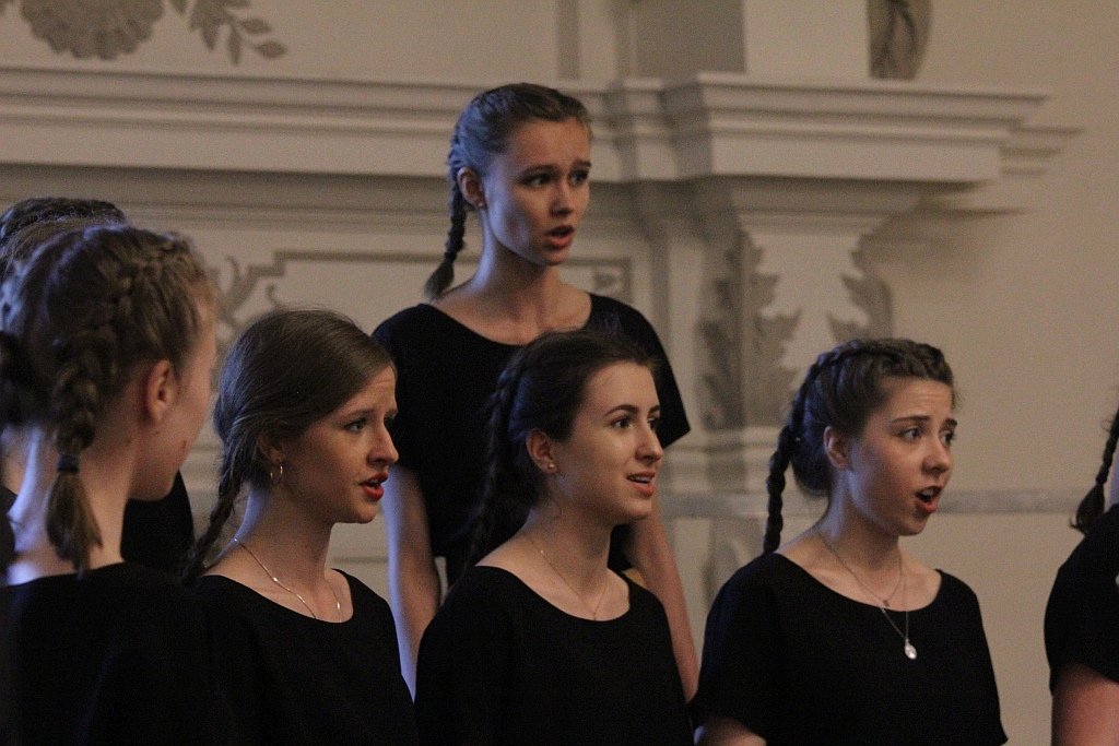 Pierwsza część koncertu konkursowego Legnica Cantat 49