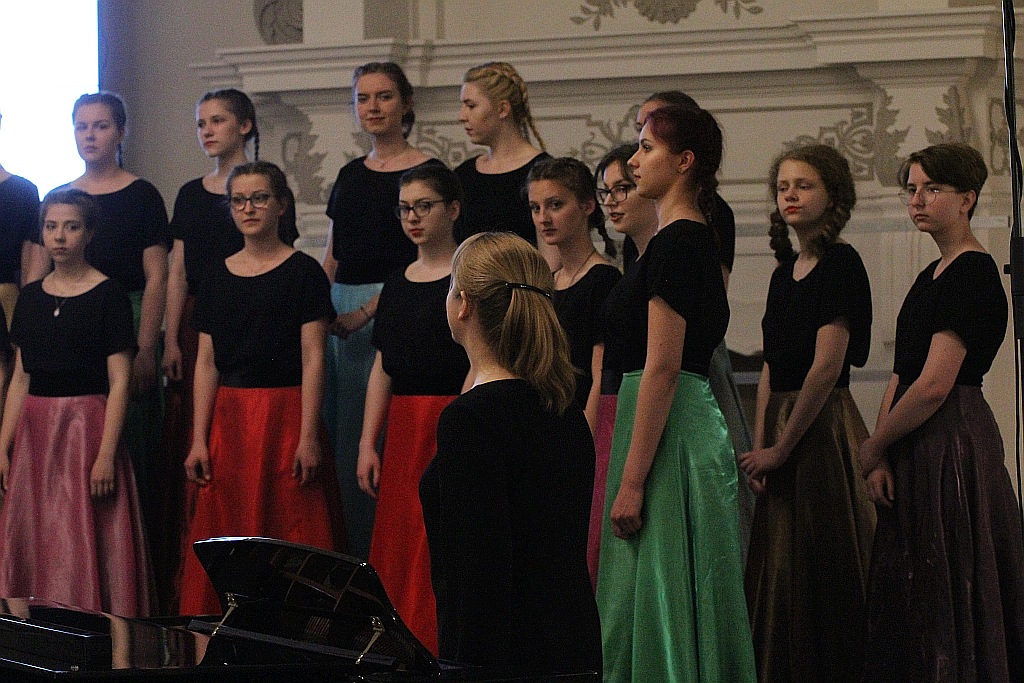 Pierwsza część koncertu konkursowego Legnica Cantat 49