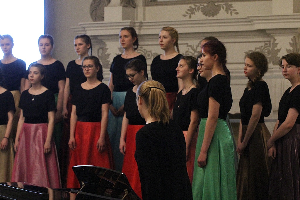 Pierwsza część koncertu konkursowego Legnica Cantat 49