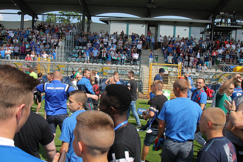 Miedź rozgromiła Chojniczankę i awansowała do ekstraklasy