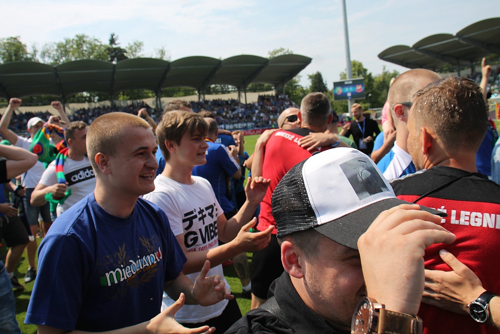 Miedź rozgromiła Chojniczankę i awansowała do ekstraklasy