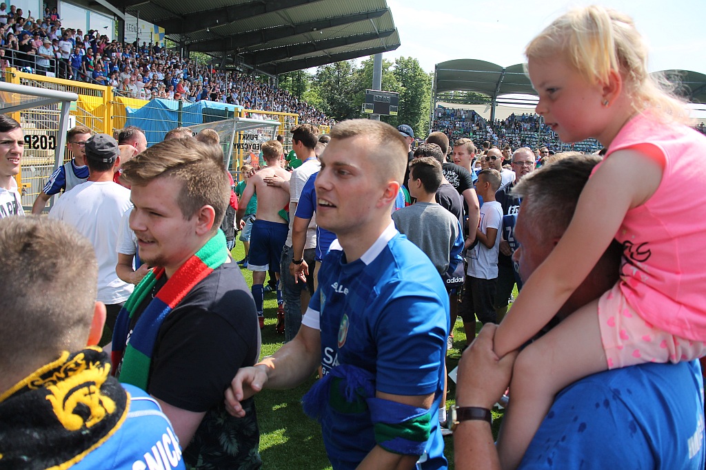 Miedź rozgromiła Chojniczankę i awansowała do ekstraklasy