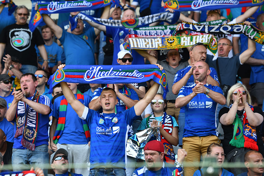 Piłkarska fiesta na trybunach. Jak kibicowaliście Miedzi