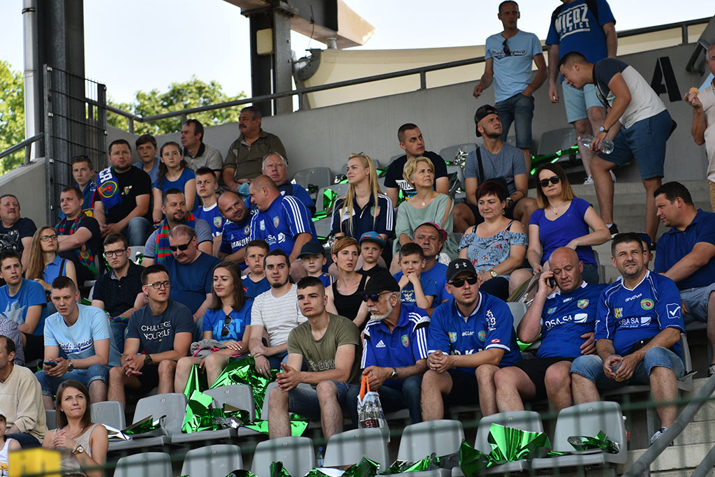 Piłkarska fiesta na trybunach. Jak kibicowaliście Miedzi